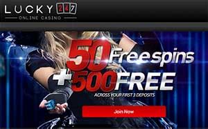 Lucky247 Casino Bonus .